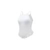 Camisola para Mulheres com Bojos, Adequada para Primavera e Verão, Pode Ser Usada como Peça Externa ou como Camada Interna, Top Sem Mangas Que Pode Ser Usado por Fora