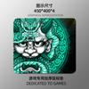 Mousepad Wkuk E-Sports Extra Grande para Jogos FPS, com Bordas Espessas, Superfície Lisa e Fina para CS:GO e Personalizável