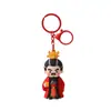 Héroes de los Tres Reinos Cao Cao Zhang Fei Llavero Colgante Pequeño Estilo Antiguo Tendencia Nacional Pequeño Regalo Decoración para Mochila de Estudiante Venta al por Mayor