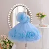 Vestido de niña de comercio exterior vestido de princesa vestido de niño vestido traje de anfitrión de capullo infantil para piano ropa infantil al por mayor