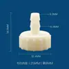Conector de mangueira de plástico com rosca interna conector de rosca interna pagoda bico de água conector de rosca interna mangueira quatro 4/6 seis pontos 1 polegada rosca