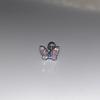 ¡Una gran colección de pendientes de mariposa brillantes! Aretes Cochleares de Acero de Titanio para Mujer Que Son Flexibles y Se Pueden Usar al Dormir
