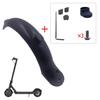 Adequado para acessórios de scooter elétrica Xiaomi kit de para-lama com suporte com luz traseira kit de para-lama traseiro m365