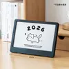 Calendario Felino Curativo 2026 Modelo Nuevo Adorno de Escritorio Oficina Planificador Mensual Calendario Anual Creativo