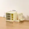 Organizador de libros de escritorio tipo cajón expandible, portalápices de oficina, estante de almacenamiento de papelería al por mayor