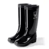 Zhengli Protección Laboral Botas de Lluvia para Hombre Botas de Lluvia Altas Cortas Impermeables Antideslizantes Forro de Felpa Engrosado Resistentes a Ácidos y Álcalis Zapatos de Agua Extra Altos Botas de Goma