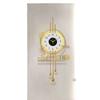 Reloj de Pared Creativo 2025 Arte para Sala de Estar Moda Luz de Pared Reloj de Lujo Nuevo Simple Moderno Creativo Reloj con Calendario