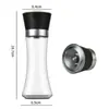 Molino de Acero Inoxidable de Alta Venta Transfronteriza para Uso Doméstico, Botella Manual Giratoria para Moler Pimienta Negra, Pimienta de Sichuan, Sal Marina y Condimentos