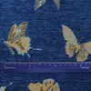 Suministro Directo de Fábrica Jacquard de Mariposa Jacquard de Chenilla Premium Tela Jacquard de Algodón Chaqueta de Moda Ropa Étnica