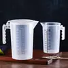 Copo Medidor de Plástico de Grau Alimentício de Fábrica com Escala, Cilindro Graduado Resistente a Altas Temperaturas, Copo Medidor Ferramenta para Loja de Chá de Leite, Grande Capacidade para Uso Doméstico