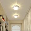 Nova luz de corredor minimalista moderna, luz de corredor, luz de entrada de casa, luz de corredor de entrada, teto, LED, downlight, holofote