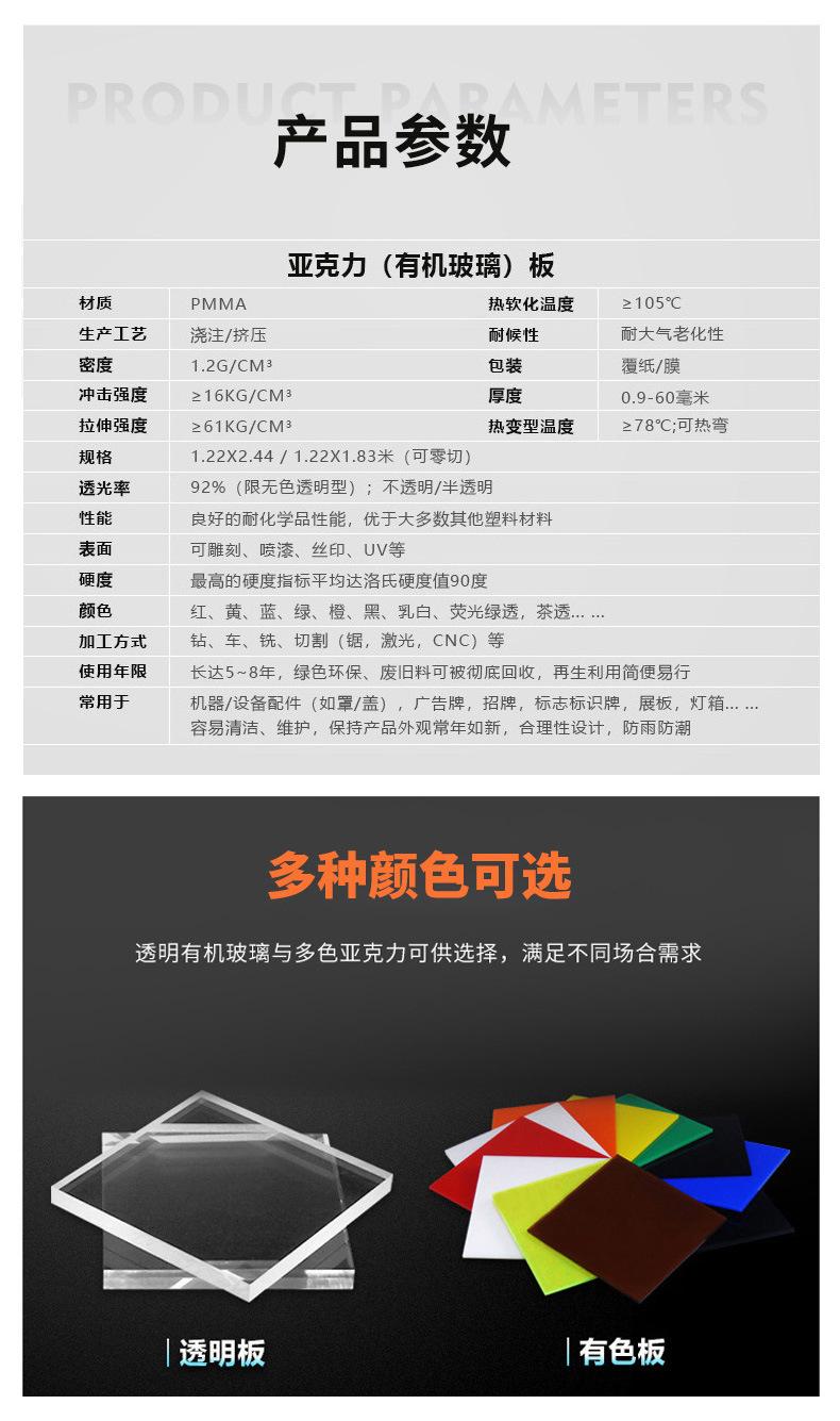 亚克力板加工