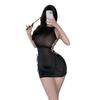 Lencería Sexy para Mujer, Secretaria Estilo Abstinencia, Suministros de Pijamas Divertidos y Sexys a Gran Escala para Parejas Qqny