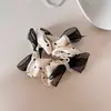 Lazo de Malla de Puntos Dulce y Elegante para el Cabello, Goma Elástica de Alta Gama Estilo Francés para Cola de Caballo, Banda Elástica Esponjosa