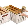 Caja de almacenamiento de ropa expandible para uso doméstico, armario de almacenamiento y caja organizadora en capas