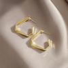 Corea del Sur Dongdaemun Nueva Moda Temperamento Nicho Diseño Estilo Hong Kong Pendientes Exagerados para Mujer Pendientes para Mujer