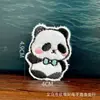 Nuevos Parches Bordados de Panda Parches Bordados de Dibujos Animados Parches Bordados Tesoro Nacional Insignias para Diarios Bolsas Accesorios de Ropa