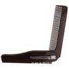 Cepillo para Barba Pequeño con Forma de Navaja Peine Plegable para Barba Peine Pequeño de Navaja Peine Plegable Portátil Peine Grande para Espalda Portátil