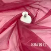Hilo Estilo Chino Tela de Organza Ligera Rígida Mate de Alta Densidad Hilo Mate Hilo de Vidrio Tela de Organza 5050