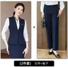 Conjunto de chaleco profesional de alta gama para trabajo de billar en restaurantes y hoteles para hombres y mujeres, uniforme de trabajo de otoño de manga larga para camarero de hotel