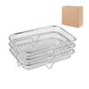 Estante Desmontable para Parrilla de Acero Inoxidable 304 de Alta Venta, Estante para Parrilla de Horno, Estante de Almacenamiento para el Hogar, Estante Escurridor para Frutas y Verduras