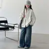 Chaqueta de Béisbol Casual para Niñas 2026 Primavera y Otoño Nuevo Estilo Cárdigan Holgado Versátil Deportiva Casual