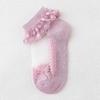 Calcetines para Niños Verano Encaje Ultrafino Encaje Bebé Bebé Princesa Niños Seda de Hielo Cassel Calcetines de Cristal
