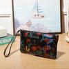 Nuevo [caliente] Bolso de mano retro con flores para dama, cartera larga, monedero, venta al por mayor transfronteriza, una generación de cabello