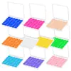 Tapones de Silicona para Oídos de Barro Grandes de 36 Piezas para Adultos para Dormir, Aislamiento Acústico, Reducción de Ruido, Antirruido, Natación, Tapones de Oídos Impermeables en Caja