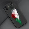 Capa de telefone com pombo e bandeira palestina para iPhone15
