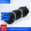 Zíper impermeável preto e branco cor 3#5#8#10tpu/PVC nylon proteção ambiental tamanho engrossado zíper impermeável externo