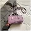 Bolsa de Bowling de Mano Estilo Simple y Dulce Nueva Colección Primavera 2026 Bolso Cruzado Casual de Moda Elegante de Alto Valor para Mujer