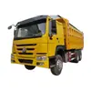 Exportações de Fábrica Caminhão Basculante Howo 371 Cavalos de Potência 6X4 Caminhão de Transporte Basculante com Motor National Three
