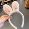 Linda Nueva Diadema de Dibujos Animados para Mujer, Diadema de Felpa para Lavarse la Cara y Aplicarse Mascarilla Facial, Accesorio para el Cabello Antideslizante