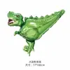 Set de Decoración para Fiesta de Cumpleaños Infantil de Venta Caliente Transfronteriza Globo de Película de Aluminio Tema de Dinosaurio Fiesta Globo de Decoración de Dibujos Animados
