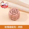 Lenço Magnético Cruzado com Fivela Magnética de Macaron Cabeça de Fivela Magnética para Lenço Véu de Lenço Gola de Xale Fivela Magnética Anti-Exposição