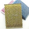 Esponja de alambre King para fregar con jacquard, cepillo de doble cara para ollas, artefacto que no daña la olla, esponja para limpiar platos, estropajo