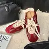 Zapatillas de entrenamiento alemanas con estampado de leopardo para mujer 2026, nueva colección de otoño, zapatillas casuales planas con suelas suaves, versátiles y elegantes