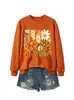 Estación Independiente de Deseos de Amazon Moda Casual Temperamento Dama Vibras de Otoño Estilo Pétalos Otoño/Invierno Sudadera Comercio Exterior