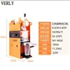 Máquina Seladora Comercial de Leite de Soja, Máquina Seladora de Copos de Chá de Leite Hui Li, Máquina Seladora de Bebidas, Máquina Seladora Pequena Manual para Suco para Levar