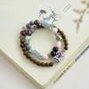 Joyería de Cerámica Jingdezhen Pulsera de Doble Círculo Estilo Étnico Keke Original Antiguo Él Negro Estudiante Puesto de Venta en Vivo