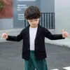 Primavera nova roupas infantis jaqueta dos meninos slim estilo coreano das crianças pequeno terno meninos bonito bebê terno casual