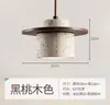 Estilo de música estética bambu-junta mármore natural lustre de sala de jantar, mesa de jantar, balcão de bar, sala de chá Zen, escritório, luminária longa de escritório