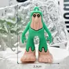 Llavero Caja Sorpresa Figura Shan Hai Jing Llavero Colgante Shan Guo Shan Hai Jing Figura de Palo de Madera de Goma Blanda 3D Pvc
