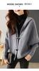 Jaqueta Cardigan de Tricô Elegante Versátil para o Dia a Dia Feminino Outono 2024 Top Casual Solto