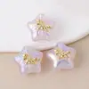 Parche de Pony Pequeño Belleza de Hielo Cuentas de Pentagrama con Agujero Cuentas Sueltas Accesorios de Joyería Hechos a Mano DIY Material para Cadena de Teléfono al por Mayor