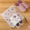 Bolsa de Almacenamiento para Zapatos, Bolsa con Cordón a Prueba de Polvo y Humedad, Organizador de Zapatos para Dormitorio Estudiantil, Bolsa de Viaje Anti-Amarilleo