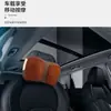 Almohada de masaje cervical transfronteriza para uso doméstico, masajeador de espalda y cuello con compresa caliente, almohadilla de masaje lumbar multifuncional portátil