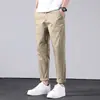 Pantalones Casuales de Pierna Recta de Seda de Hielo Verano 2026 Pantalones para Hombre