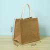 Uau, Sacolas de Lona Lisas Personalizadas para Estudantes, Sacolas de Juta Tendência DIY, Sacolinhas de Lembrancinha de Casamento, Fabricante